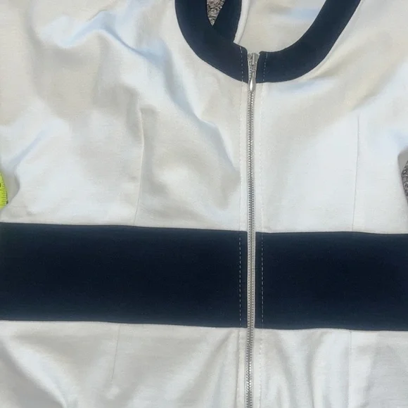 Banana Republic White and Blue Tank Dress Size 4 NWT - Picture 7 of 7